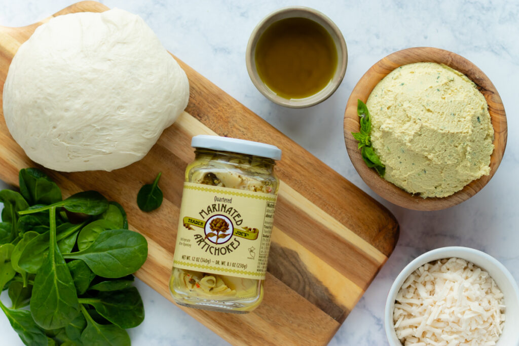 Vegan Spinach Artichoke Bread Rolls