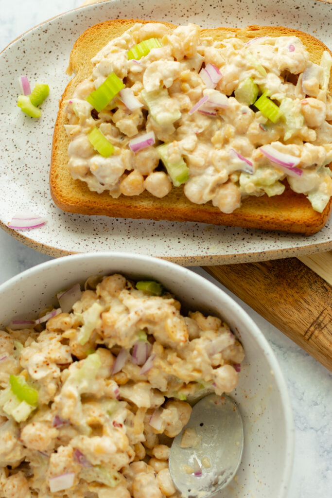 Vegan Chickpea Tuna Salad