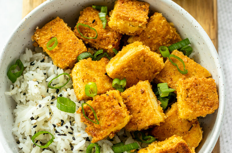 crispy breaded tofu