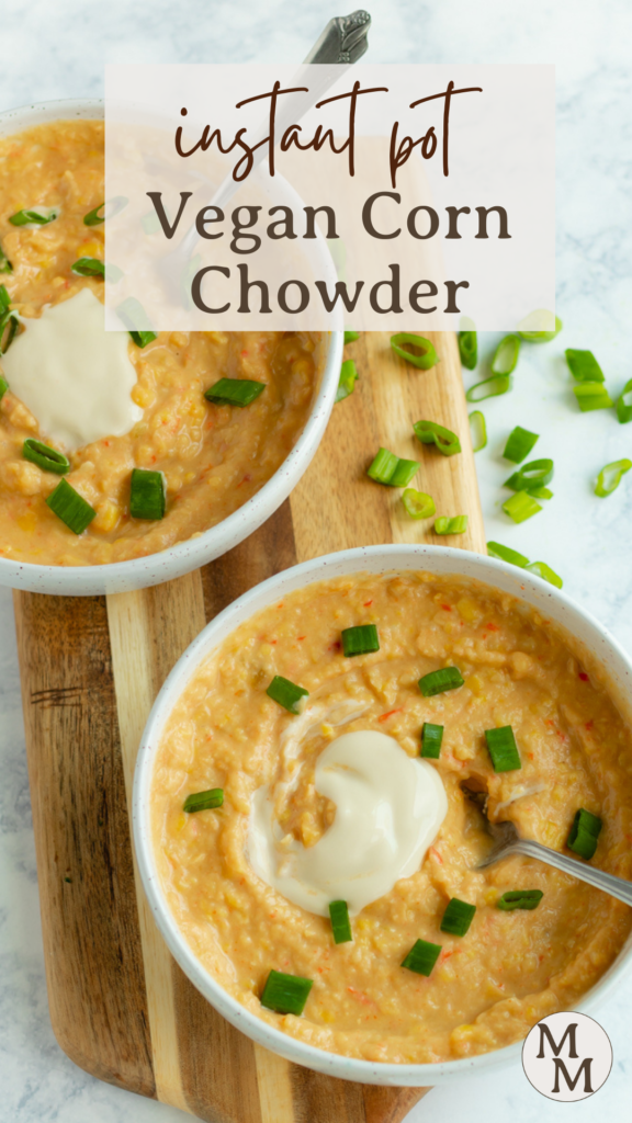 vegan corn chowder