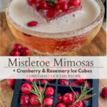 Mistletoe Mimosas Christmas Cocktail
