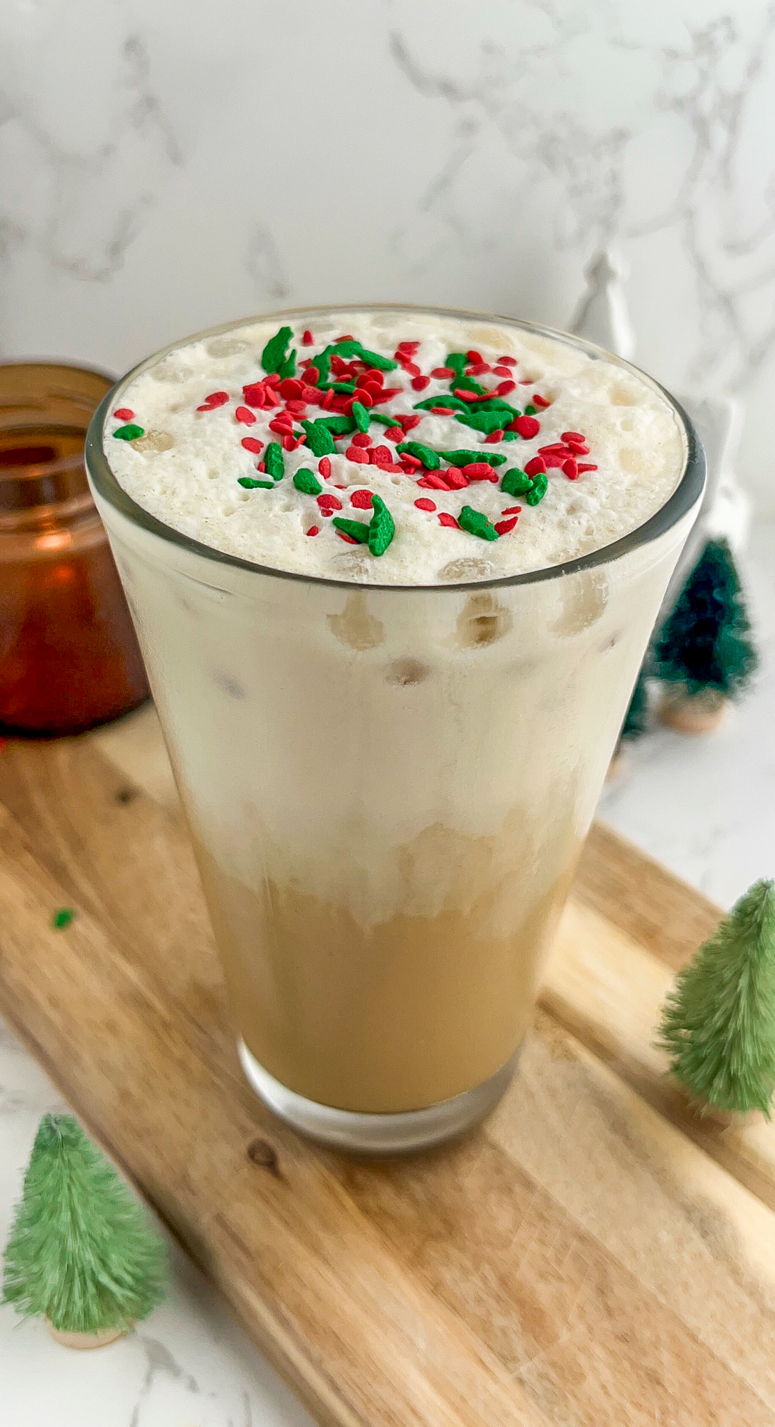 Iced Sugar Cookie Almond Milk Latte (+ Sugar Cookie Syrup Recipe ...