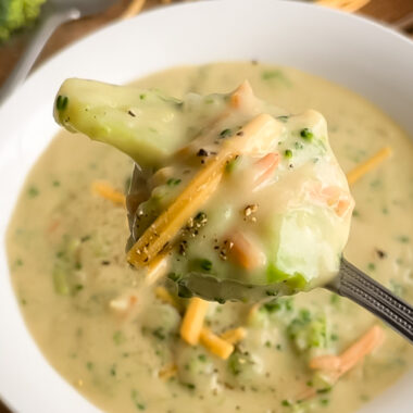 vegan broccoli cheese soup recipe