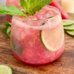 watermelon lime mint mocktails