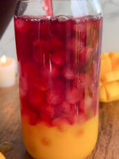 Mango Hibiscus Iced Tea