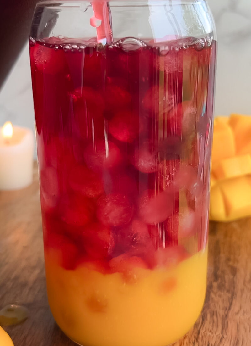 Mango Hibiscus Iced Tea