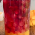 mango hibiscus iced tea