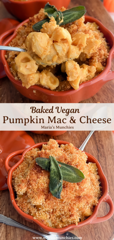 vegan pumpkin mac and cheese