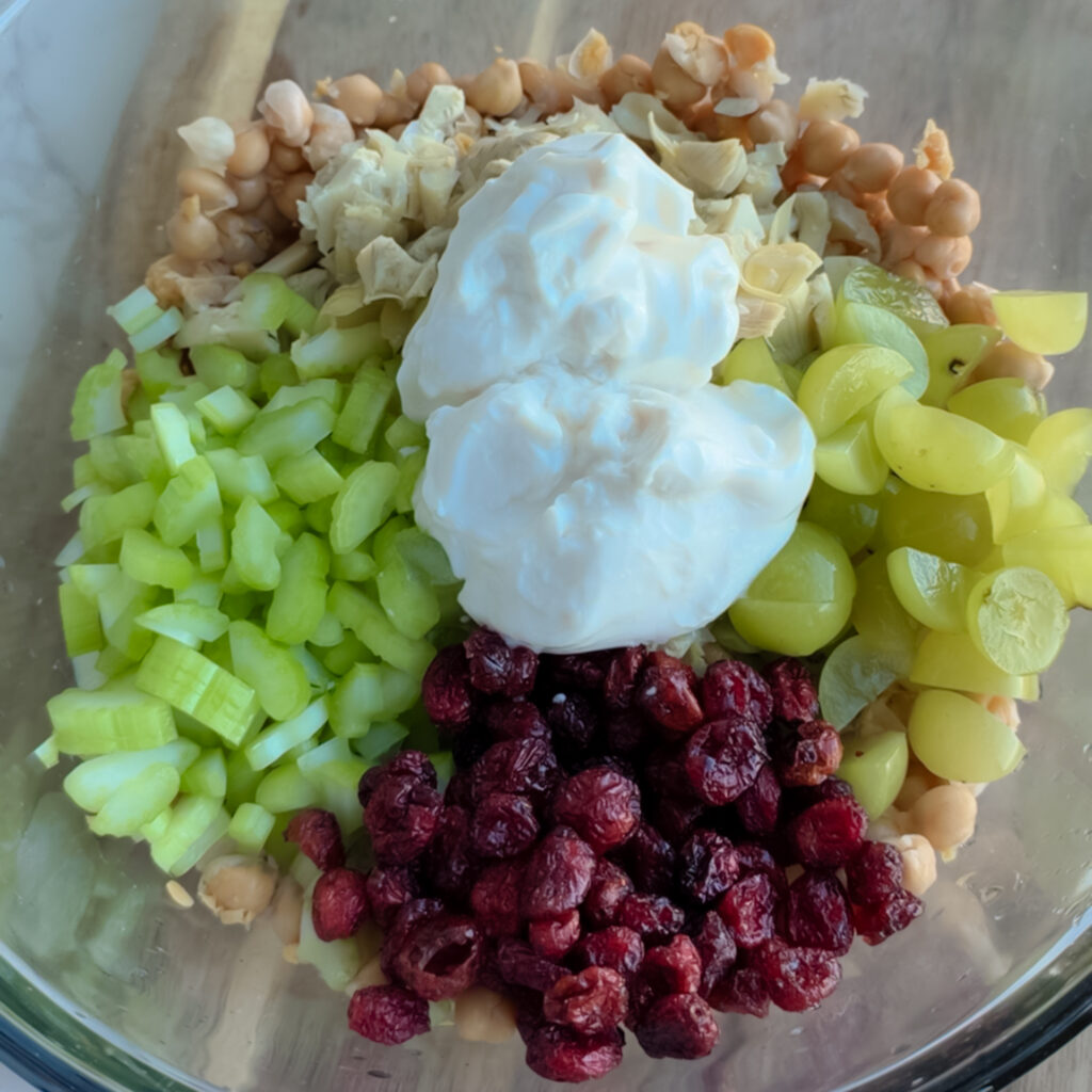 vegan chicken salad ingredients