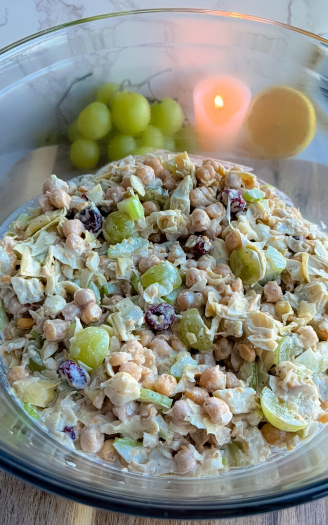vegan chicken salad